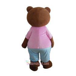 Cute Teddy Bear Custom Mascot Costume