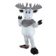 White Deer Mascot Costume