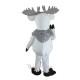White Deer Mascot Costume