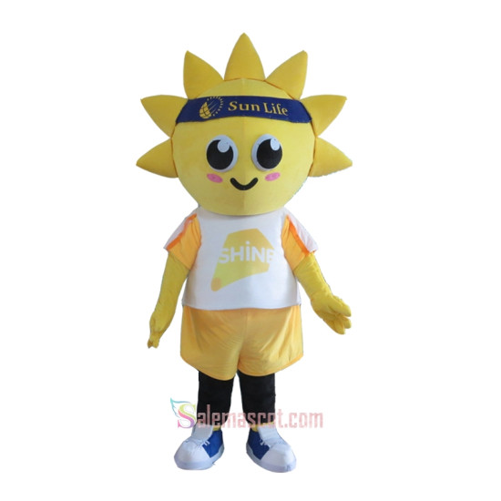 Custom Sunflower Mascot Costume