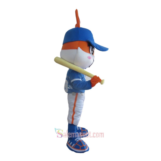 Baseball Rabbit Mascot Costume