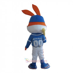 Baseball Rabbit Mascot Costume