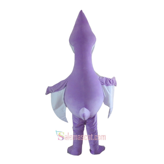 Purple Dinosaur Custom Mascot Costume