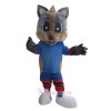 Grey Fox Mascot Costume