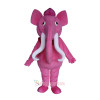 Pink Elephant Character Mascot Costume