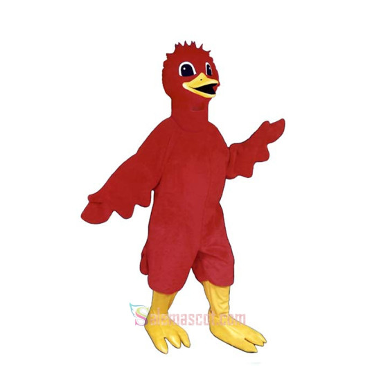 Scarlet Bird Mascot Costume