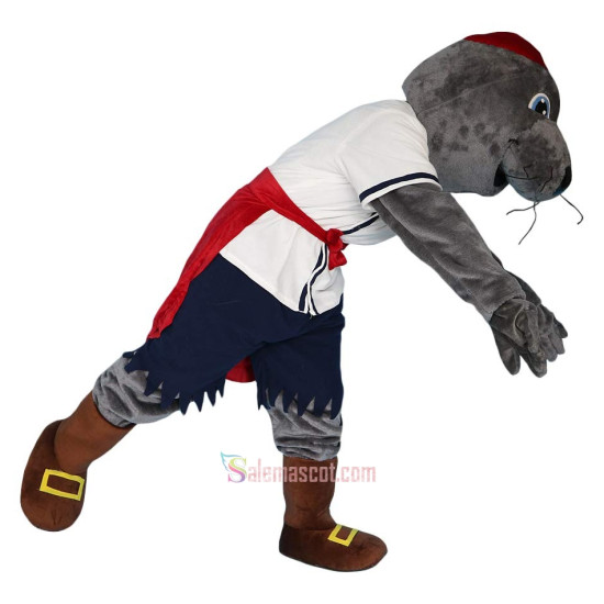 Sea Lion Seal Walrus Cartoon Mascot Costume