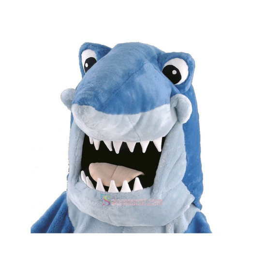 Sharp Teeth Shark Mascot Costume