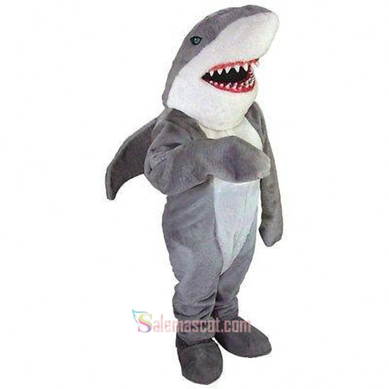 Sharky the Shark Mascot Costume