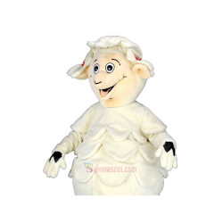 White Sheep mascot costume