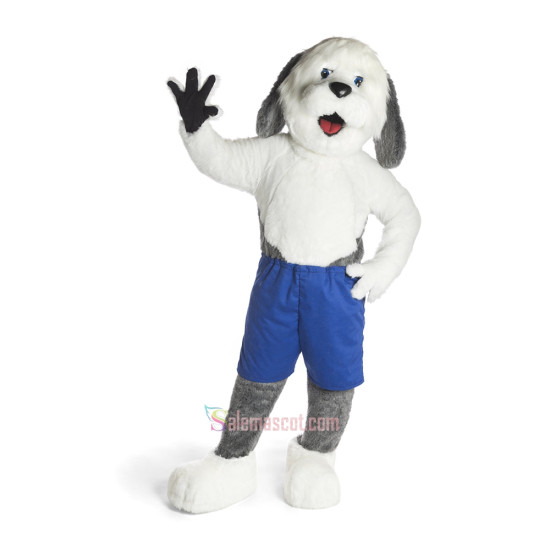 Sheepdog Mascot Costume