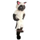 Siamese Cat Cartoon Mascot Costume