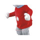 Skiing Mouse Mascot Costume
