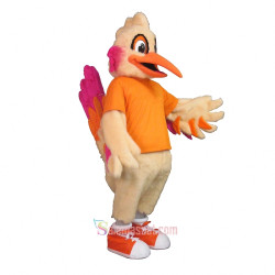 Sky the Roadrunner Bird Mascot Costume