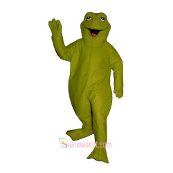 Sleepy-Frog Mascot Costume