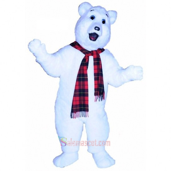Snow Bear Mascot Costume