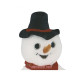 Snowman Mascot Costume Good Ventilation