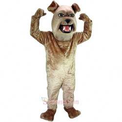 Sparky the Bulldog Mascot Costume