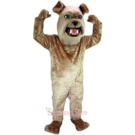 Sparky the Bulldog Mascot Costume