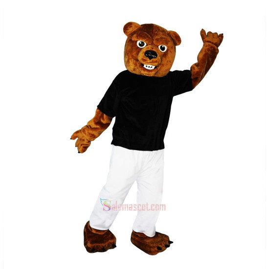 Sport Bear Cartoon Mascot Costume