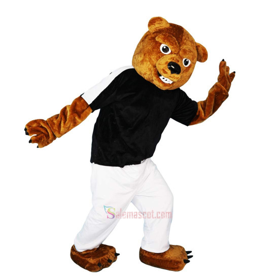 Sport Bear Cartoon Mascot Costume