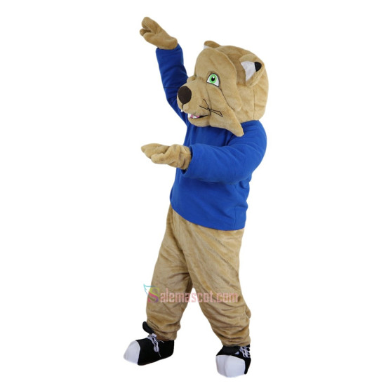 Sport Cat Tiger Leopard Mascot Costume