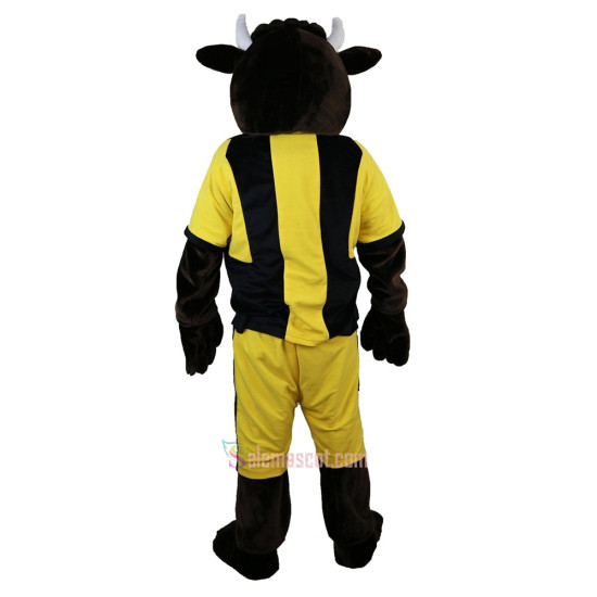 Sport Cow Bull Cartoon Mascot Costume