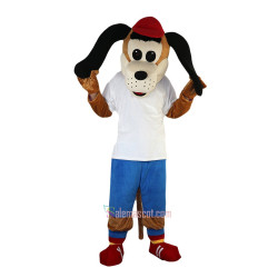 Sport Dog Cartoon Mascot Costume