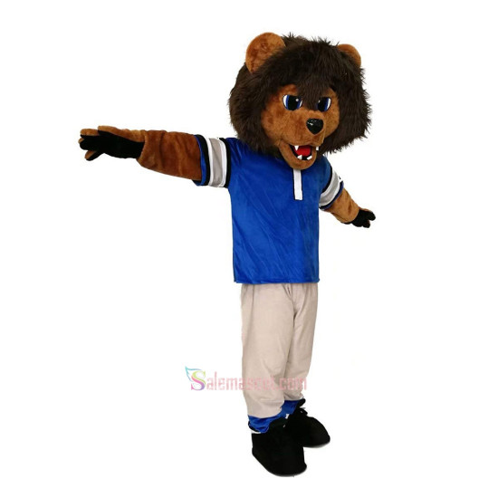 Sport Lion Cartoon Mascot Costume