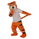 Sport Orange Tiger Cartoon Mascot Costume