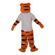 Sport Orange Tiger Cartoon Mascot Costume