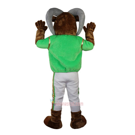 Sport Sheep Goat Cartoon Mascot Costume