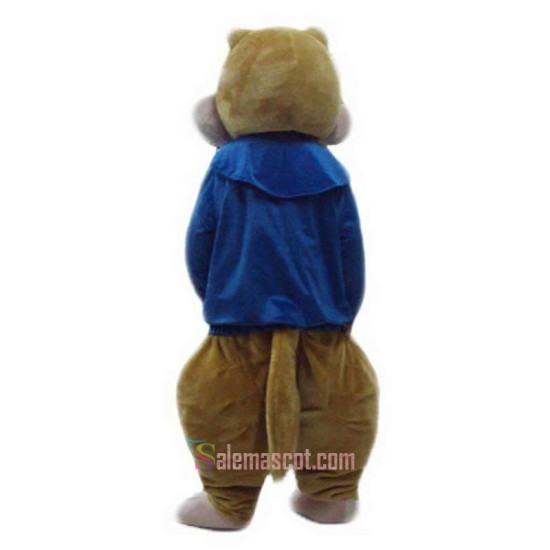 Squirrel Cartoon Mascot Costume