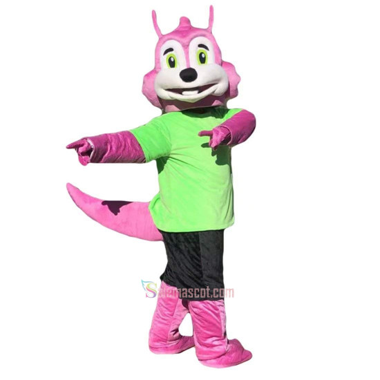 Squirrel Cartoon Mascot Costume