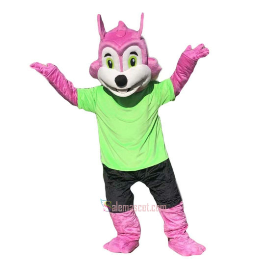 Squirrel Cartoon Mascot Costume