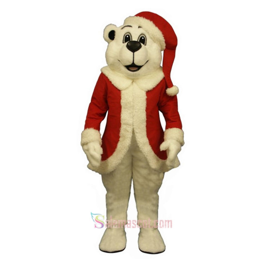 Sugar Plum Bear Mascot Costume