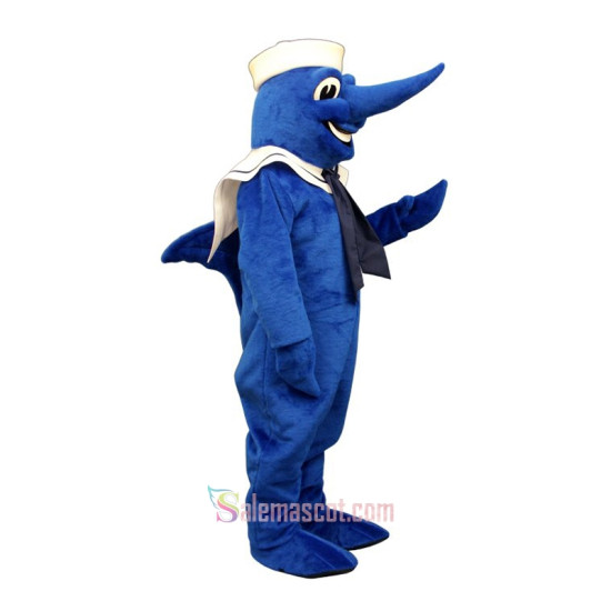Swordfish Hat & Collar Mascot Costume