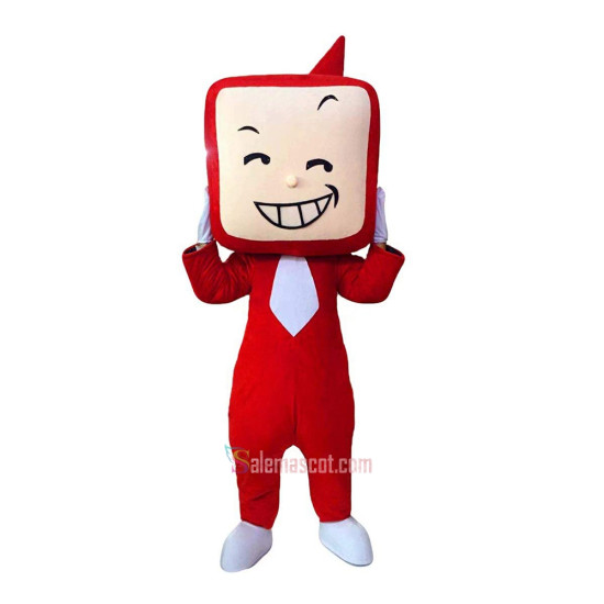 TV Set Cartoon Mascot Costume