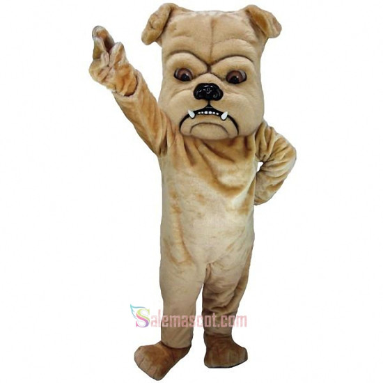 Tan Bulldog Lightweight Mascot Costume