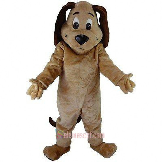 Tan Dog Mascot Costume