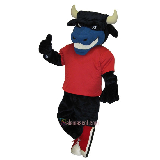 Handsome Bull Mascot Costume
