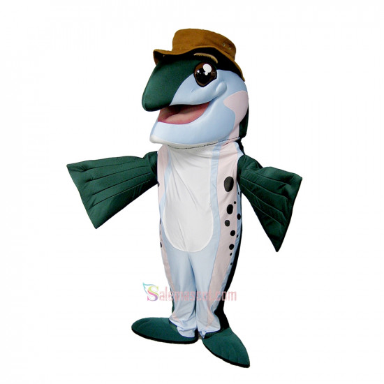 Trout Mascot Costume