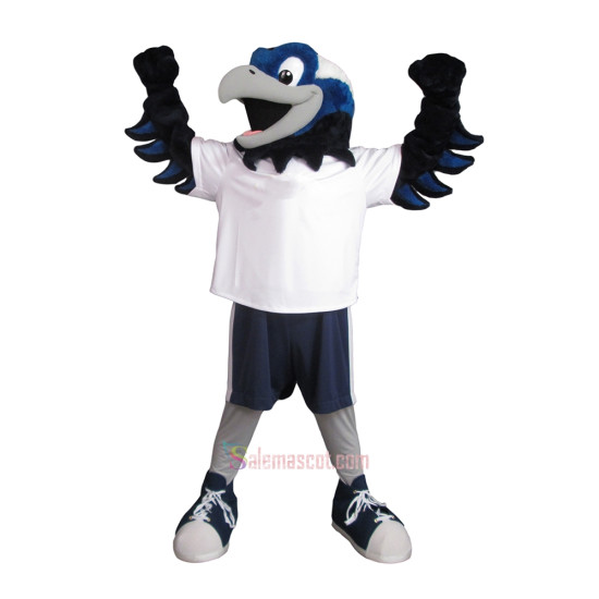 College Thunder Hawk Mascot Costume