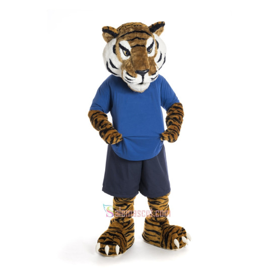 Tiger Handsome Mascot Costume
