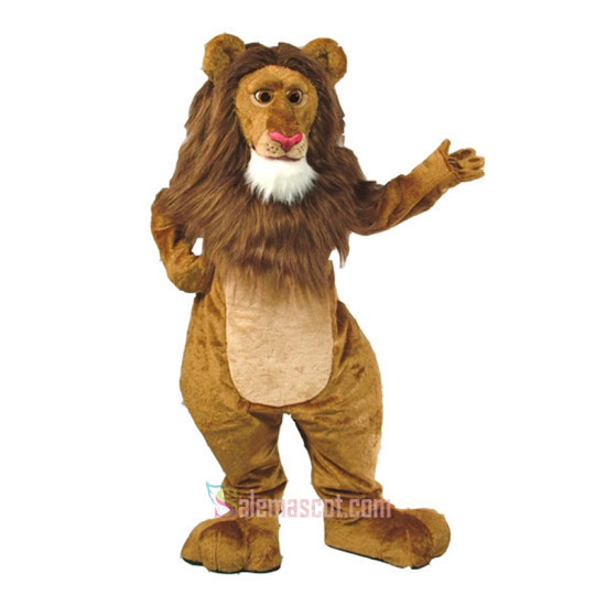 Wally Lion Mascot Costume
