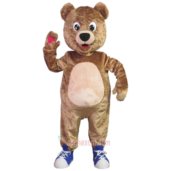 Cute Warm Bear Mascot Costume
