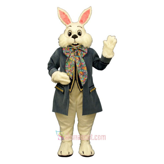Wendell Rabbit-Blue Mascot Costume