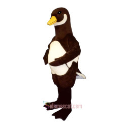 White Belly Goose Mascot Costume