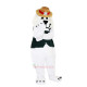 White Dog Hound Cartoon Mascot Costume