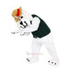 White Dog Hound Cartoon Mascot Costume